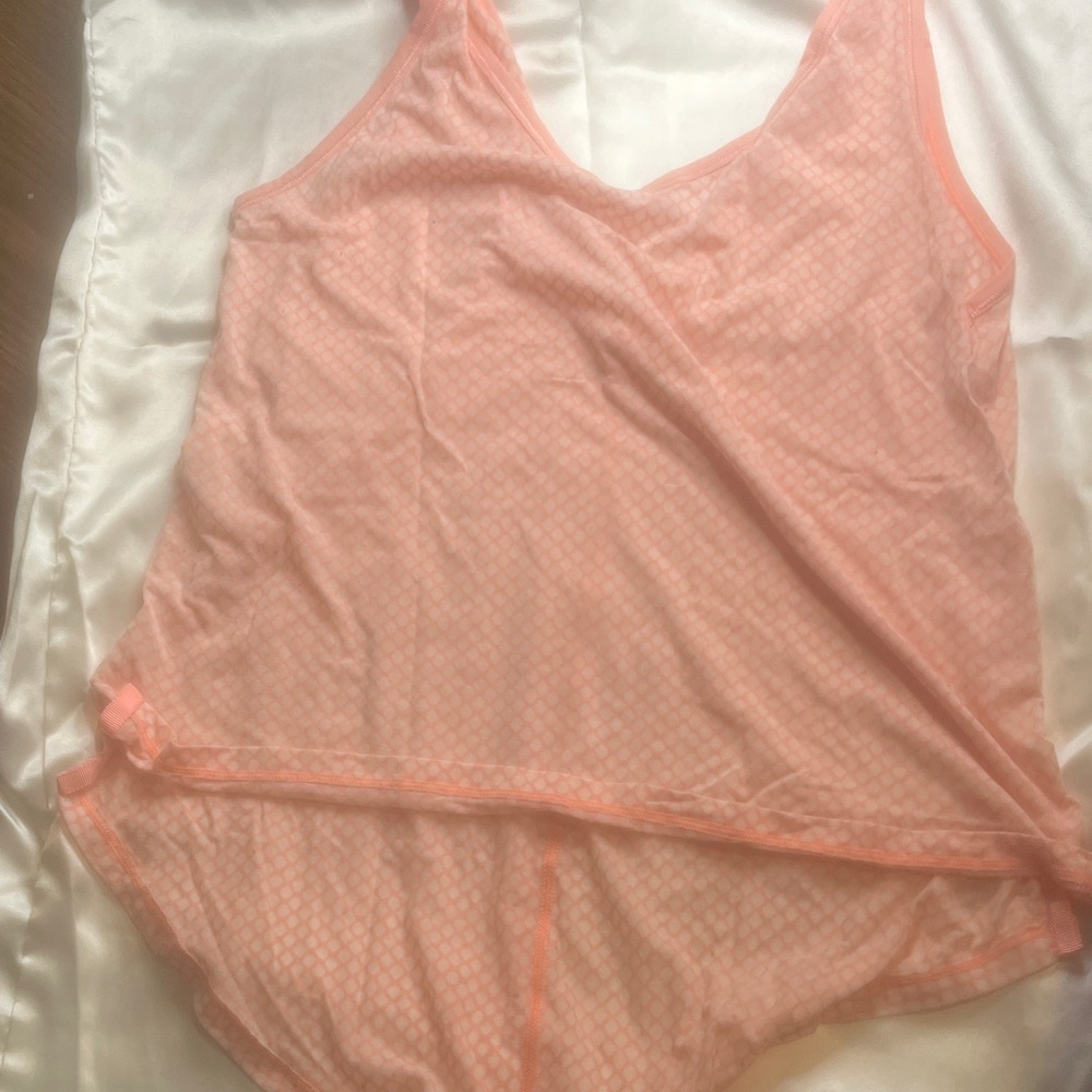 Lululemon Peach Sleeveless workout Tank Top